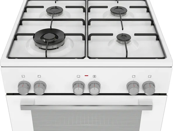 Bosch HXA090H21T Beyaz Ocaklı Fırın - 2