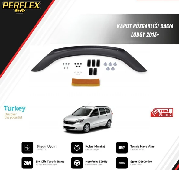 KAPUT RÜZGARLIĞI DACIA LODGY 2013+