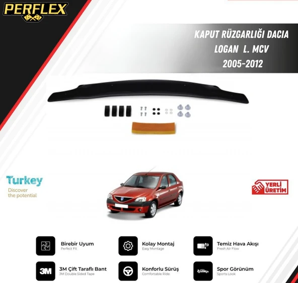 KAPUT RÜZGARLIĞI DACIA LOGAN / L. MCV 2005-2012