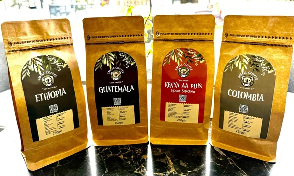 TANIŞMA PAKETİ (Guatemala/Colombia/Ethiopia/Kenya) - 2
