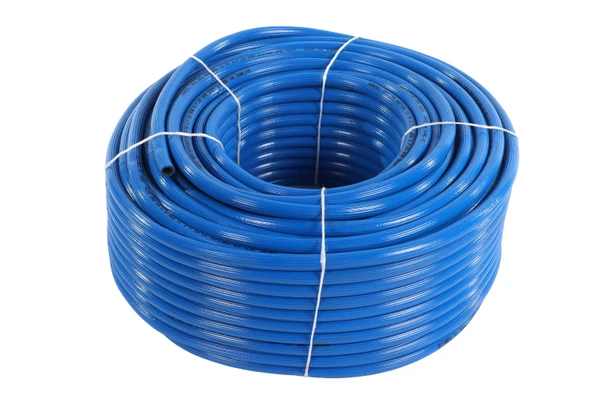 Kaynak Oksijen Asetilen Hortumu Mavi (8mm) (100 Metre)
