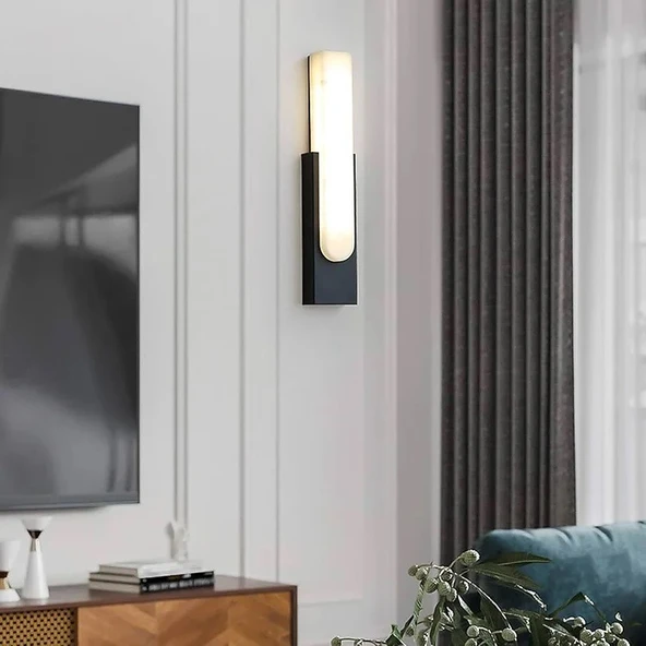 CATA CT-7067 10W Hawai LED Aplik dış mekan aydınlatma Modern bahçe lambası duvar montaj 3200K