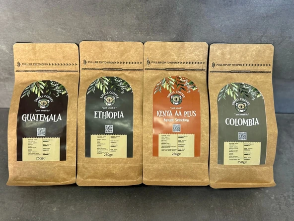 TANIŞMA PAKETİ (Guatemala/Colombia/Ethiopia/Kenya)