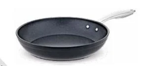 FMS Galaxy 30 Cm Granit Pik Döküm Yağ Tava Siyah Metal