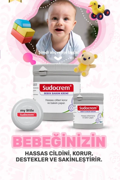 Sudocrem Bebek Bakım Kremi 125 gr - Teva 3 Adet - 2