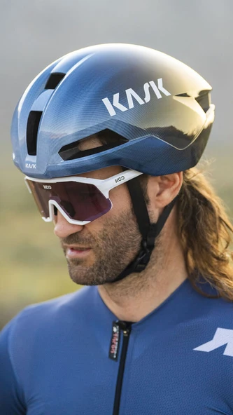 Kask Nirvana Yol Bisikleti Kaskı Mavi Medium - 8