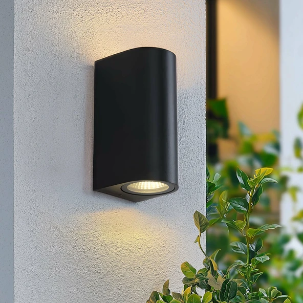 CATA CT-7064 6W Solomon LED Aplik dış mekan aydınlatma Modern bahçe lambası duvar montaj 3200K - 2