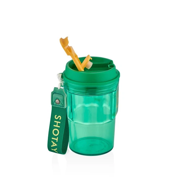 Shotay Class Tritan Bardak Matara 470Ml Yeşil - 2