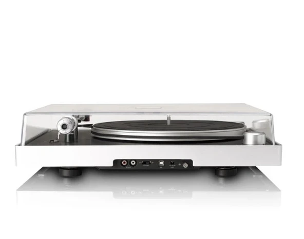 LENCO L-455BK - Görünür kayış tahrikli, fırçalanmış alüminyum çerçeveli ve Ortofon 2M RED kartuşlu döner tabla - Siyah - 5