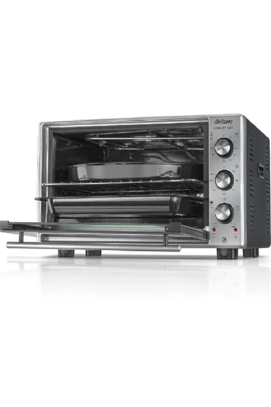Cookart Maxi Çift Camlı Fırın 50 lt Inox Ar2002 - 4