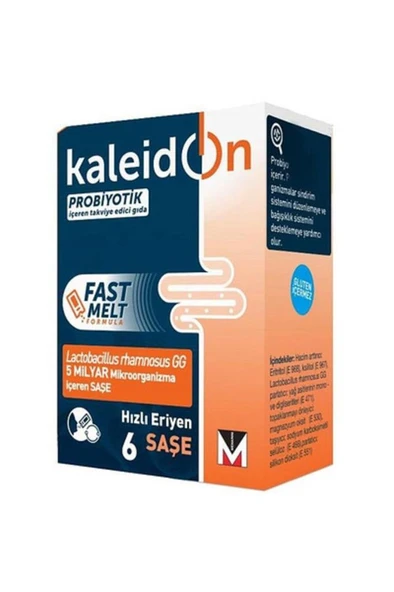 Kaleidon Probiyotik Fast Melt Formula - 6 Şase-SKT:05/2026