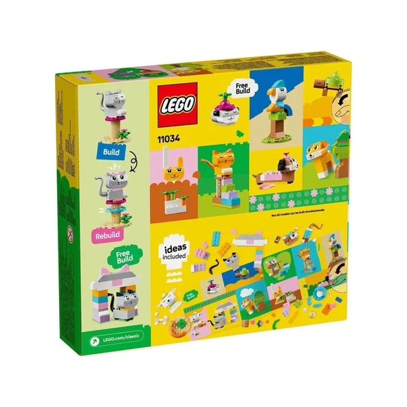 11034 Lego® Classic Yaratıcı Evcil Hayvanlar 450 Parça +5 Yaş - 4