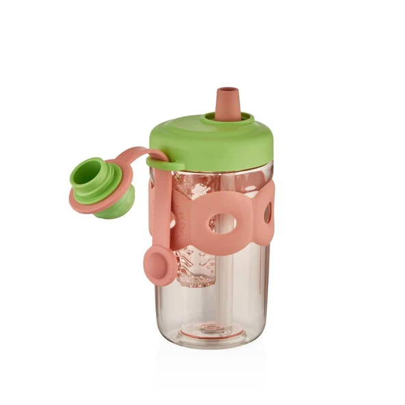 Shotay Bubbl Su Matarası Tritan Pembe 650Ml - 2