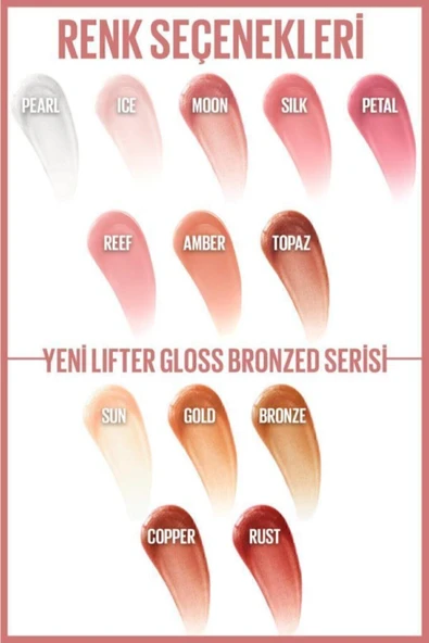 Maybelline New York Lifter Gloss Nemlendirici Dudak Parlatıcısı - 005 Petal 3600531609733 - 7