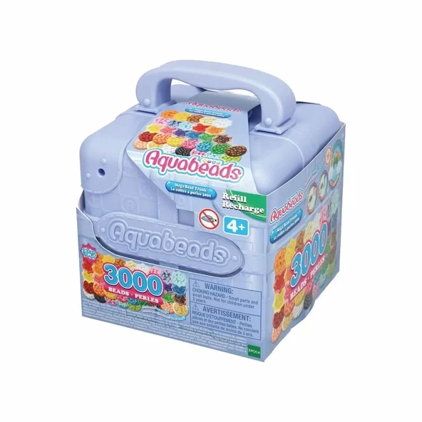31913 Aquabeads Mega Boncuk Çantası 3000 Parça +4 Yaş