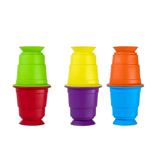 4210 Vakumlu Bardaklar -zuzu Toys - 2