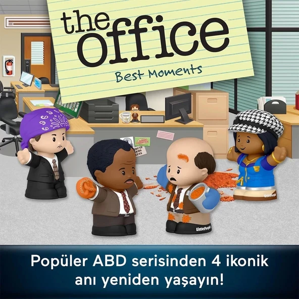 Hvg56 Little People Collector The Office 6lı Paket - 4