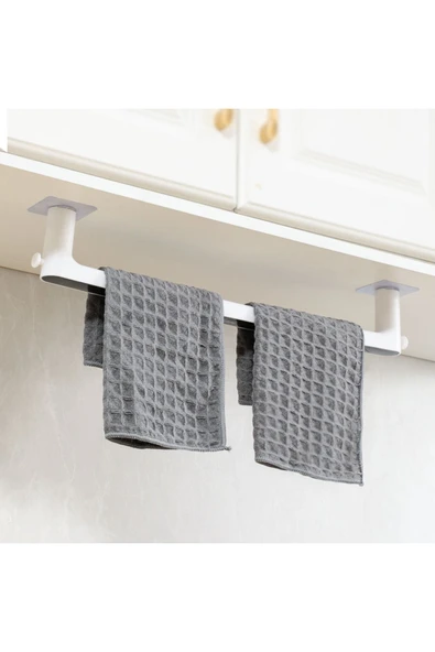 Kendinden yapışkanlı el yüz havlu askısı havlu organizeri terlik askısı delmeye gerek yok - 4