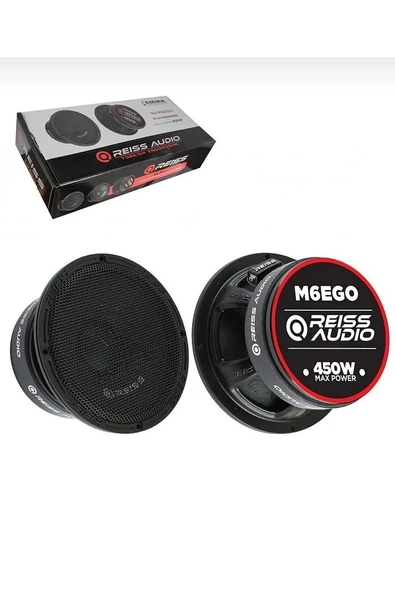 Reiss Audio 16cm Midrange Rs-m6ego Tanesi 450wat 200rms - 2