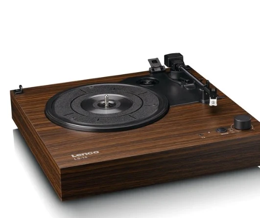 LENCO LS-15WD - Bluetooth'lu® pikap, iki dahili hoparlör ve AT3600L kartuşu - Ahşap rengi - 9