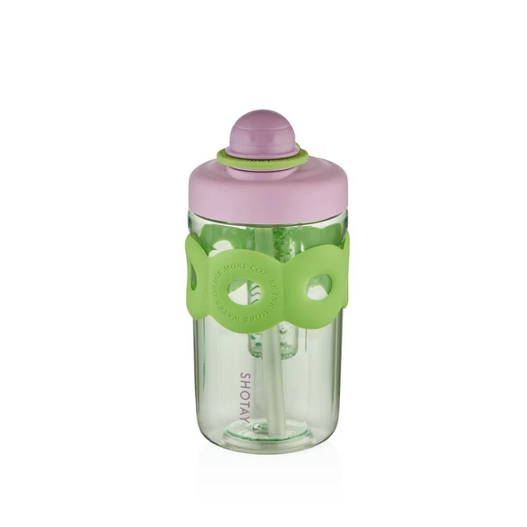 Shotay Bubbl Su Matarası Tritan Yeşil 650Ml