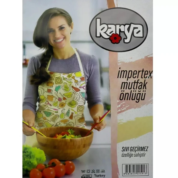 Dijital Baskılı Aşçı Mutfak Önlüğü