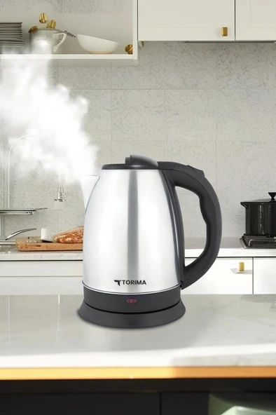 Torima TY-S888-066 Paslanmaz Çelik Kettle 1500W 1.8L Su Isıtıcı - 5