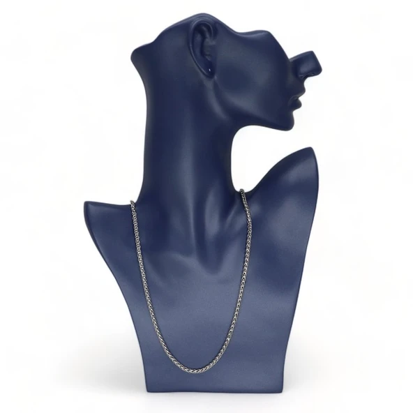 Gümüş Huzur Zincir Kolye ürün görseli