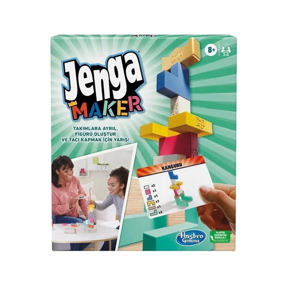 F4528 Hasbro Gaming - Jenga Maker +8 Yaş