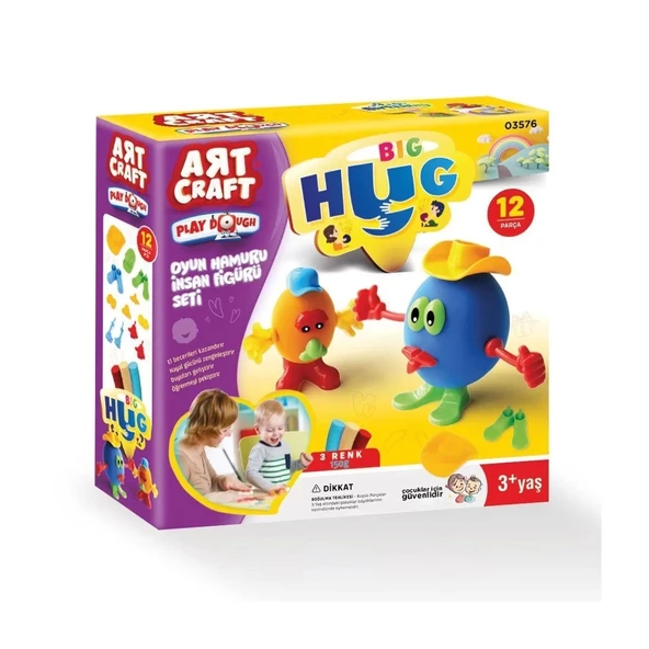 03576 İnsan Figürü Seti Oyun Hamuru 150 Gr.