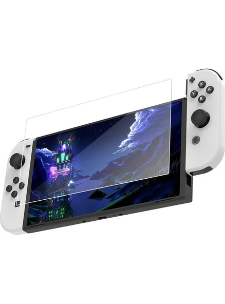 Nintendo Switch OLED Ekran Koruyucu Temperli Cam Filmi - 5