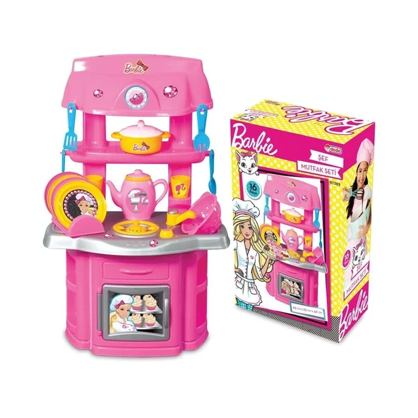 01503 Barbie Şef Mutfak Set