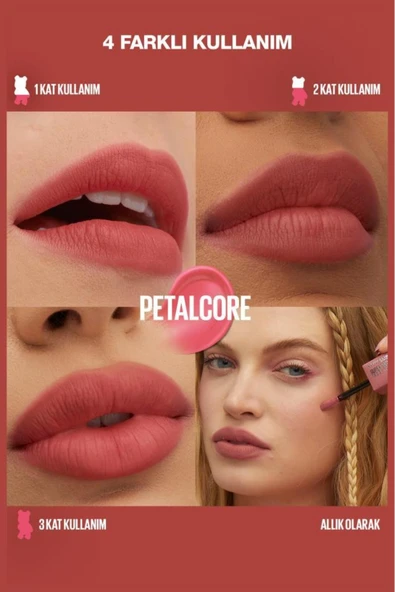 Maybelline New York Maybelline Super Stay Teddy Tint Uzun Süre Kalıcı Likit Mat Tint 40 Petalcore 30146785 - 2