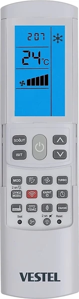 Vestel Flora Doğa Inverter 124 WiFi A++ 12000 BTU Duvar Tipi Klima - 3