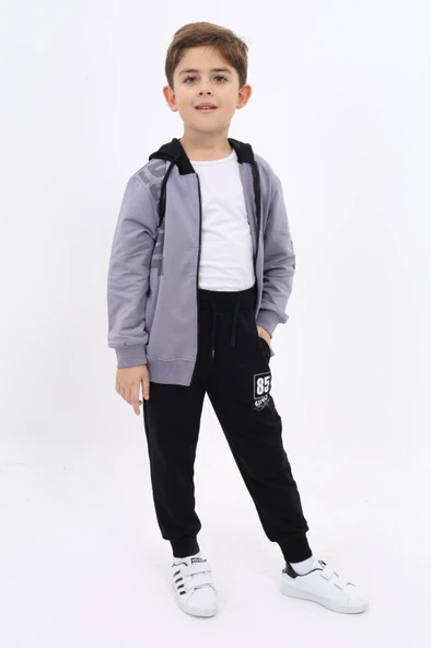 Toontoy Erkek Çocuk Baskılı Eşofman Takım - 5