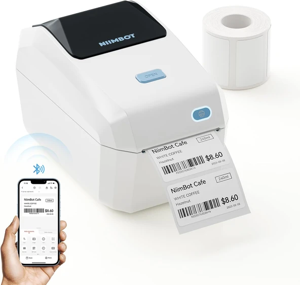 Niimbot K3 Taşınabilir Termal Etiket Yazıcı - Krem