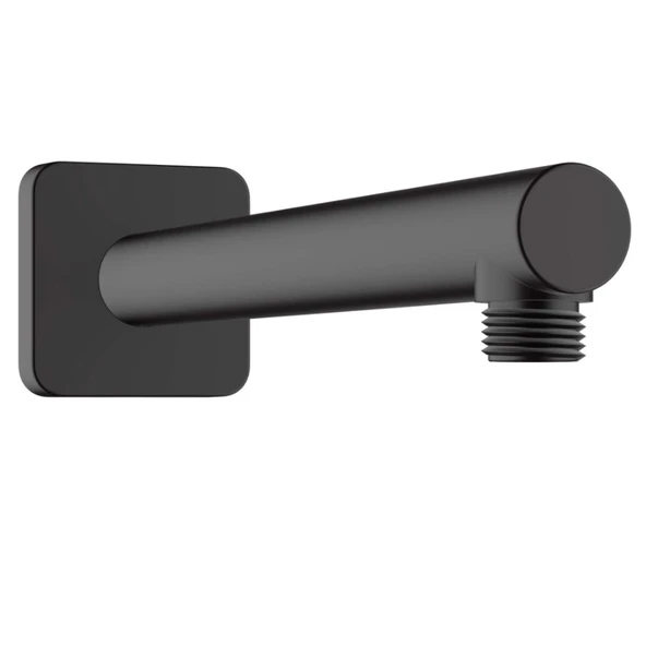 Hansgrohe Vernis Shape Tepe Duş Dirseği 240mm Satin Siyah 26405670