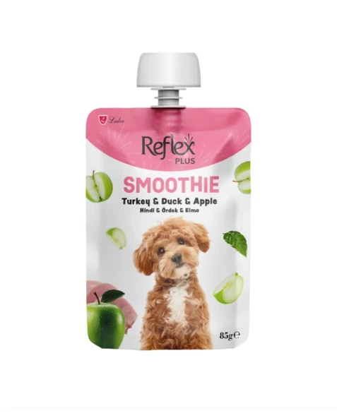 Reflex Plus Smoothie Hindi Ördek ve Elmalı Köpek Ödül Maması 85 Gr ürün görseli 1
