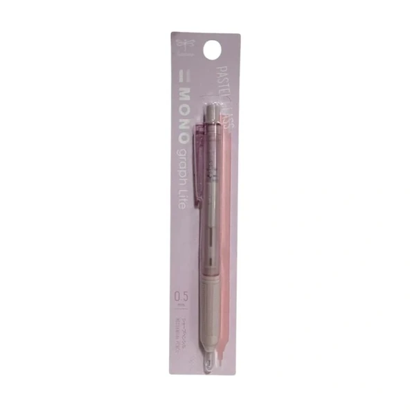 Tombow Mono Graph Lite Pastel Glass Cam Pembe 0.5 Kalem (MGL807LPK)