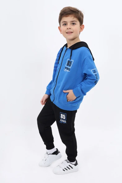 Toontoy Erkek Çocuk Baskılı Eşofman Takım - 8
