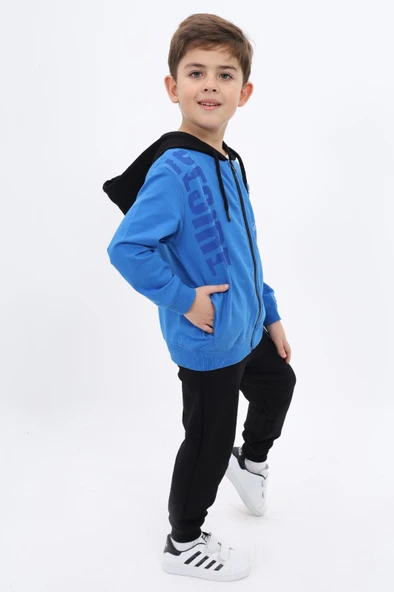 Toontoy Erkek Çocuk Baskılı Eşofman Takım - 9