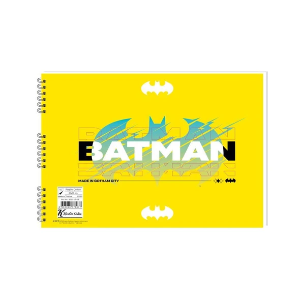 BATMAN 25x35 15 YP.SPR.RESIM DEFTERI 300215-09