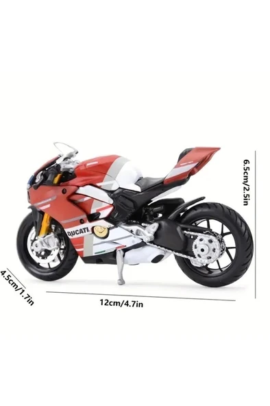 Ducati Panigale V4 S Corse 1:18 Ölçekli Döküm Motosiklet Modeli - 2