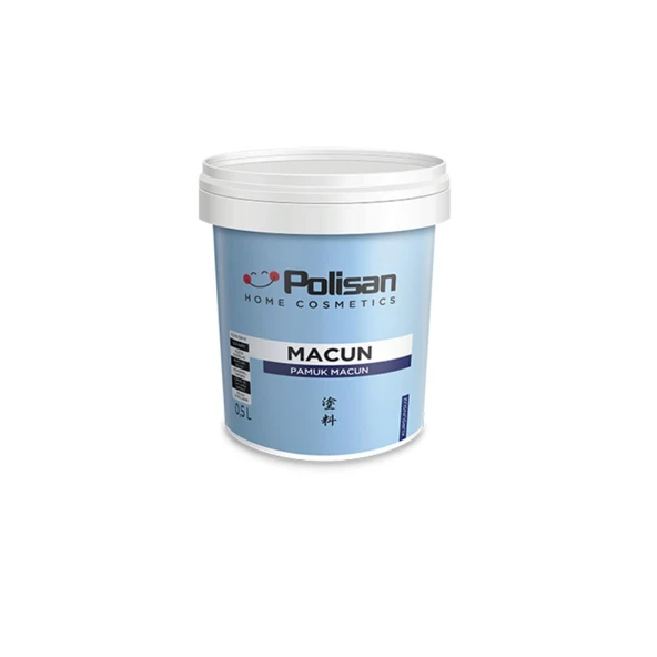 Polisan Pamuk Macun Boşuk Delik Çatlak Gözenek Kapatıcı 0.5 Litre