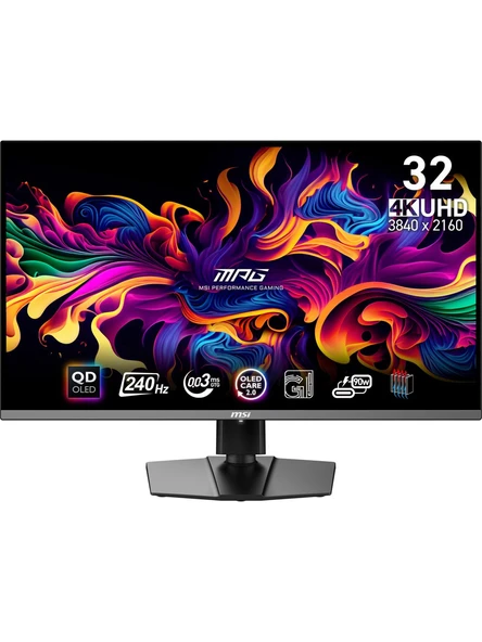 MSI MPG 321URX QD-OLED 31.5" 0.03 ms 4K 240 Hz Oyuncu Monitörü