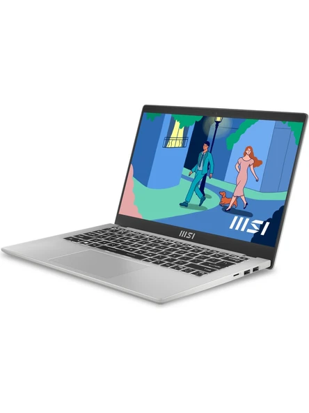 MSI Modern 14 C12MO-862XTR i5-1235U 8 GB 512 GB SSD Iris Xe Graphics 14" Full HD Notebook - 3