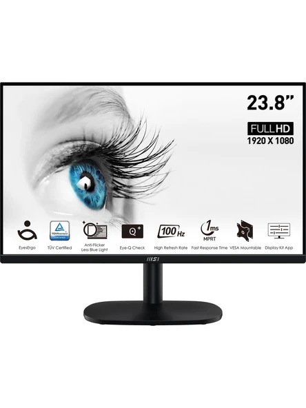 MSI PRO MP245V 23.8" 1 ms Full HD 100 Hz Monitör