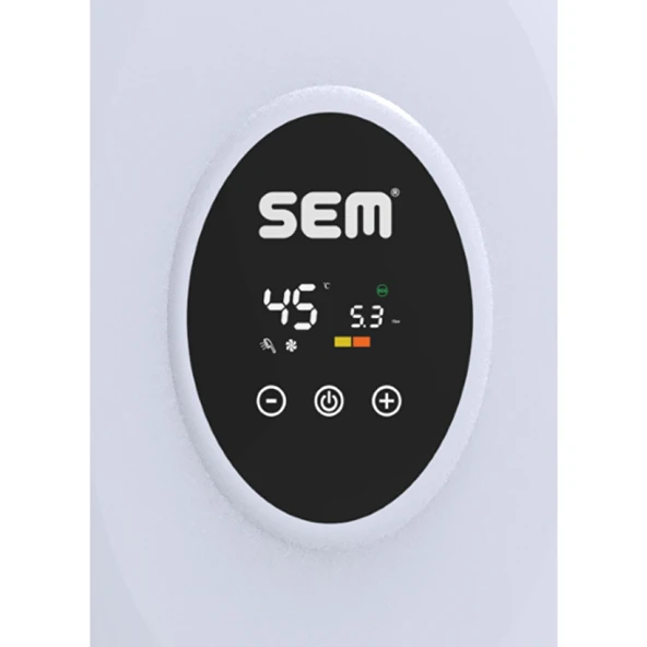 Sem Tulpar SW-1212 D Merkezi Sistem Ve Güneş Su Isıtma Sistemine Uyumlu 12 kw Monofaze Şofben