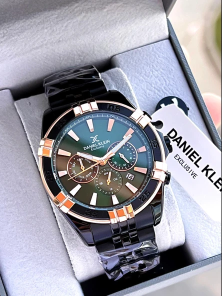 Daniel Klein Çelik Kordon İç Fonksiyonları Aktif 3 Atm Suya Dayanıklı Erkek Kol Saati EDK.1.14007.5 - 6