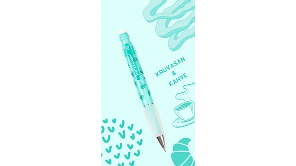 Serve Deep Versatil Kalem - Tatlı Serisi Pastel Nane Yeşili - 4